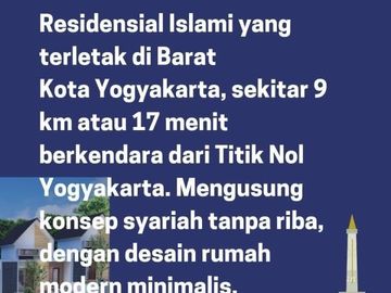 Rumah Syariah Di Balecatur Yogyakarta Discount Ratusan Juta