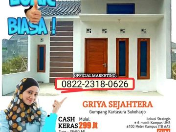 Rumah Kartasura Rumah Kampus UMS Solo Rumah Gumpang Kartasura Tanah solo