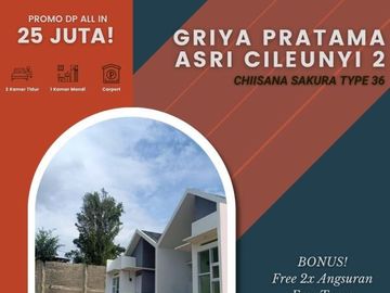 Rumah Chisana Sakaura Cileunyi dp ringan