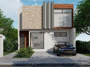 Preciosa Casa, Cañadas del Arroyo, 3 Recamaras, 3.5 Baños, Doble Altura, Jardín