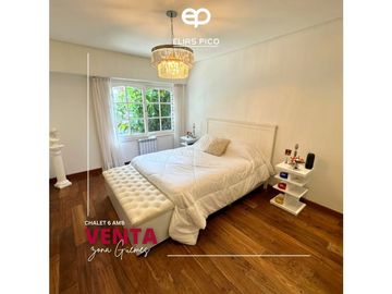 VENTA Chalet 6 AMB reciclado con piscina climatizada - zona Güemes MdP