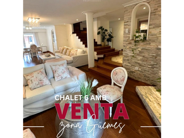 VENTA Chalet 6 AMB reciclado con piscina climatizada - zona Güemes MdP