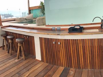 Penthouse con alberca privada, a 300 metros de la playa a pasos de la Quinta Ave