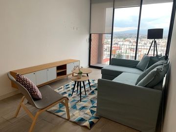 VENTA DE DEPTO. AMUEBLADO 2 RECAMARAS EN  CUMBRES CERCA GALERIAS SERDAN