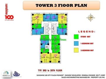 1 Bedroom Pre-selling Condo in Sunshine 100 Mandaluyong City