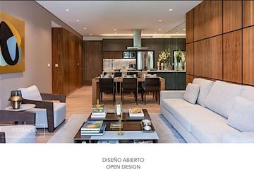 Departamento de 383 m2 con family room, cuarto de servicio, área de lavado