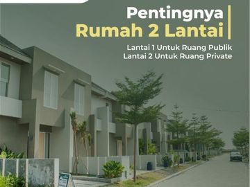 Rumah Mewah 2 Lantai di Forest Cerme Gresik