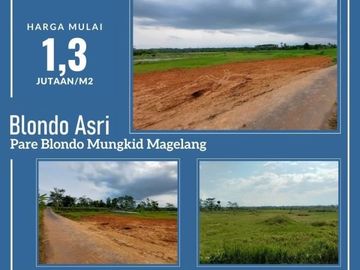 Tanah Magelang Area Blondo SHM 1 Jutaan Luas 180 m2