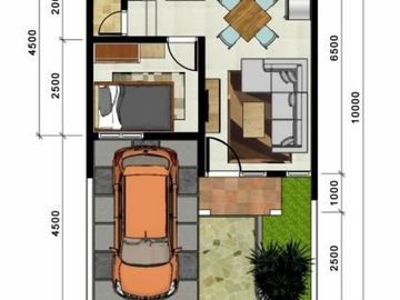 Rumah 2 lantai di Pondok Aren Bintaro 800jutaan sisa 1 unit