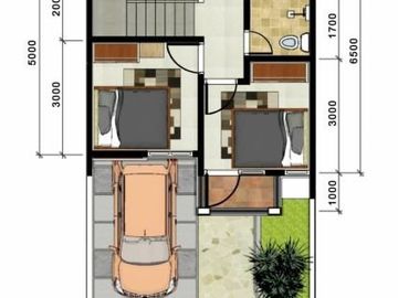 Rumah 2 lantai di Pondok Aren Bintaro 800jutaan sisa 1 unit