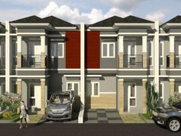 Rumah 2 lantai di Pondok Aren Bintaro 800jutaan sisa 1 unit
