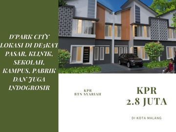 Best View ! 2 Lantai Tipe 45/77 Rumah KPR Siap