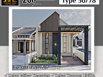 Dijual Rumah Lokasi di Kepanjen Malang
