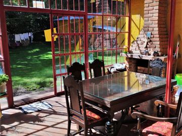 OPORTUNIDAD DE PROPIEDAD EN MINERAL DEL CHICO $1509 el m2 CASA, CABAÑA Y HERMOSOS JARDINES