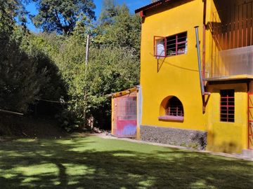 OPORTUNIDAD DE PROPIEDAD EN MINERAL DEL CHICO $1509 el m2 CASA, CABAÑA Y HERMOSOS JARDINES