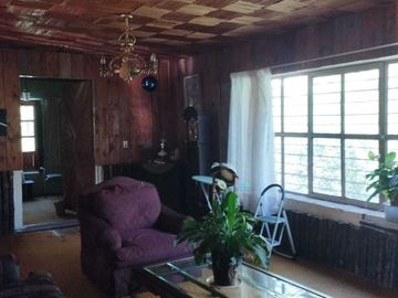 OPORTUNIDAD DE PROPIEDAD EN MINERAL DEL CHICO $1509 el m2 CASA, CABAÑA Y HERMOSOS JARDINES
