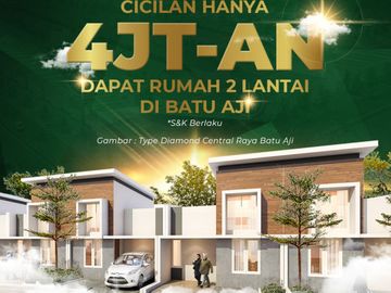 Rumah 2 Lantai, Cicilan mulai dari 4 jutaan/bulan