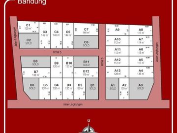 Kapling Tanah Dekat Alun-Alun Cicalengka 1Jt-an/m2