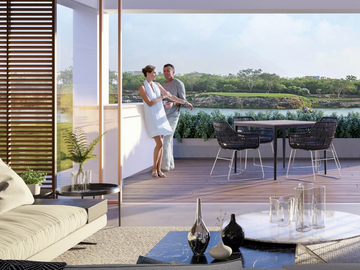 RESIDENCIAS EN YUCATAN COUNTRY CLUB, AMANHÁ MOD. B, 2 HAB, ALBERCA Y ROOFGARDEN