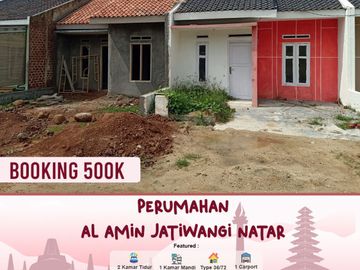 Rumah subsidi angsuran Free di Natar
