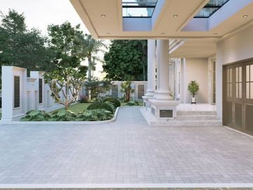 rumah dijual konsep clasik modern dikomplek pemda