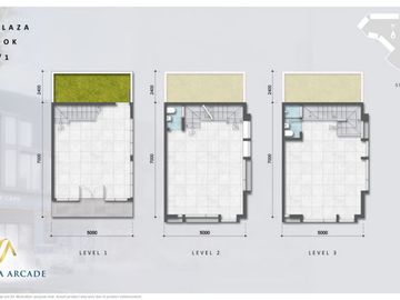 Ruko Virginia Arcade Kawasan Komersil Terbaik di BSD City