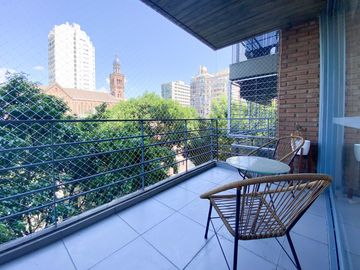 departamento de 1 dormitorio con cochera centro rosario