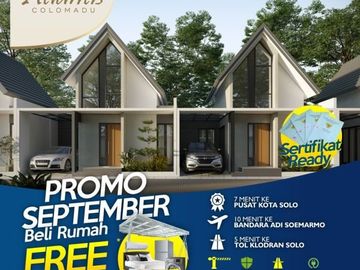 Rumah DP 0% berlokasi di Gedongan Colomadu