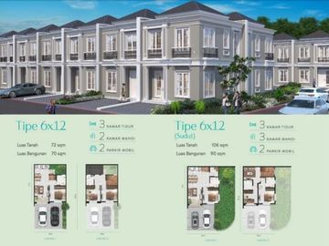 Rumah siap huni dekat stasiun parung panjang Alton millenium city