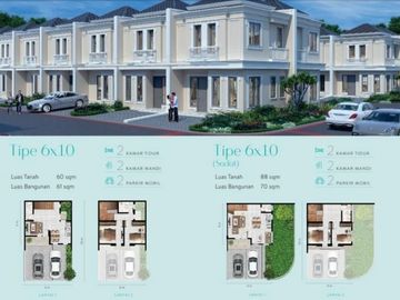 Rumah siap huni dekat stasiun parung panjang Alton millenium city