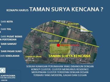Ciamik Mewah, Luas, Merkurius Residence, Tulangan, Sidoarjo | Br154 G