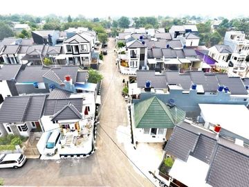 Rumah di Cimanggis, Baru, 2Lt 70/96, Fasum Lengkap Akses TOL