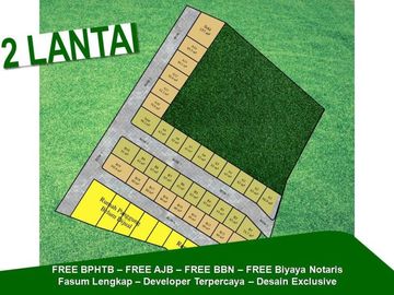 Rumah Dijual di Malang 2KT Tipe 34/60 Free Biaya