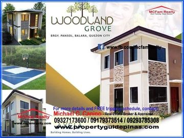 House and Lot for Sale Near Universities in Quezon City - Ateneo, UP, Miriam - Woodland Grove