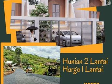 Hunian asri sejuk nuansa villa mewah murah di Cipageran Cimahi