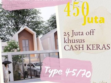 Hunian asri sejuk nuansa villa mewah murah di Cipageran Cimahi