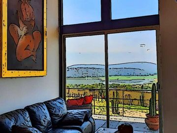 PRECIOSA CASA EN TEPEJI DEL RIO, VISTAS DEL LAGO