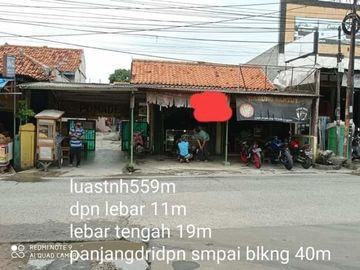Jual Tanah dan Bangunannya di Jl Raya Mangunjaya, Tambun selatan