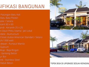 Hunian modern minimalis siap bangun di kawasan sejuk dekat kampus UII