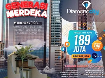 Promo, WA 0823-3511-----, Rumah Di Sedati Sidoarjo Hanya 189 Juta, Diamond City Juanda 1