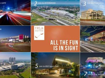 Freja suites BSD city rumah full dekat aeon mall