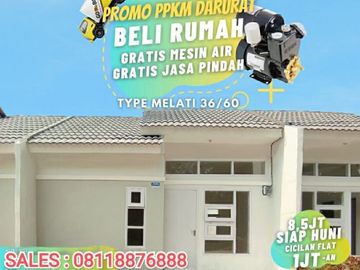 Rumah Minimalis Siap Huni Dp Terjangkau & Angsuran Flat