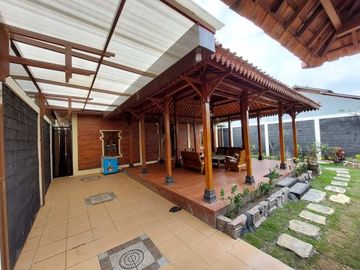 JOGLO MEWAH JAWA MODERN PREMIUM PALING MURAH DI DEKAT HYATT JOGJA KAWASAN ELIT