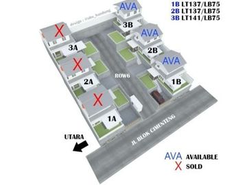 HUNIAN SEMI VILLA, LOKASI DEKAT WISATA LEMBANG