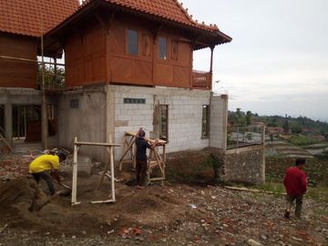120 M2 Kavling Lembah & Bukit Rumah Kayu Kampung Hijau, PakuHaji, BISA DP & CICIL