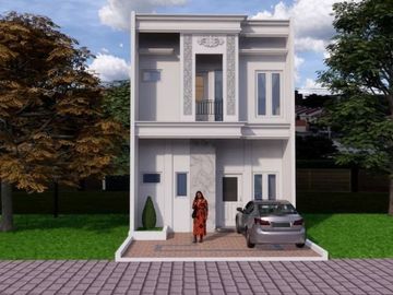 rumah mewah 2 lantai area pakis harga 400 jt an