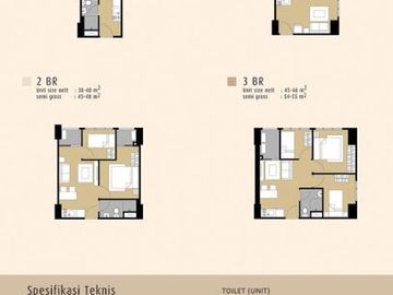 Apartemen Elegan M-Town Residence dengan Halaman Luas di Gading Serpong
