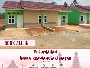 rumah di dekat SMAN 1 natar Free deposito
