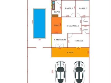 Rumah konsep VILLA klasik di Prambanan