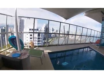 PENTHOUSE ESPECTACULAR  AMOBLADO PH YACHT CLUB PISCINA PRIVADA